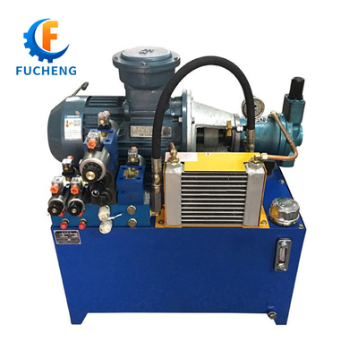 Гидравлическая станция Fucheng 12V/24V AC 220V/380V со стандартной структурой и поршневым двигателем