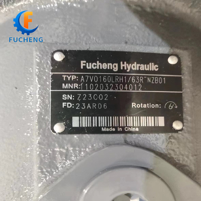 180 см3 Дисплей Гидравлический вращающийся двигатель Rexroth A7VO55DR/63R-VZB01 с потреблением